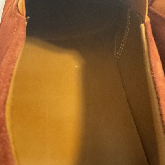 Aquatalia Men's Rust Suede Sneakers - Picture 6 of 10